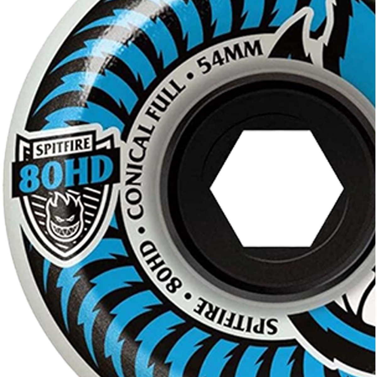 Spitfire 80HD Superwides Wheels Orange 58mm | Skatestore