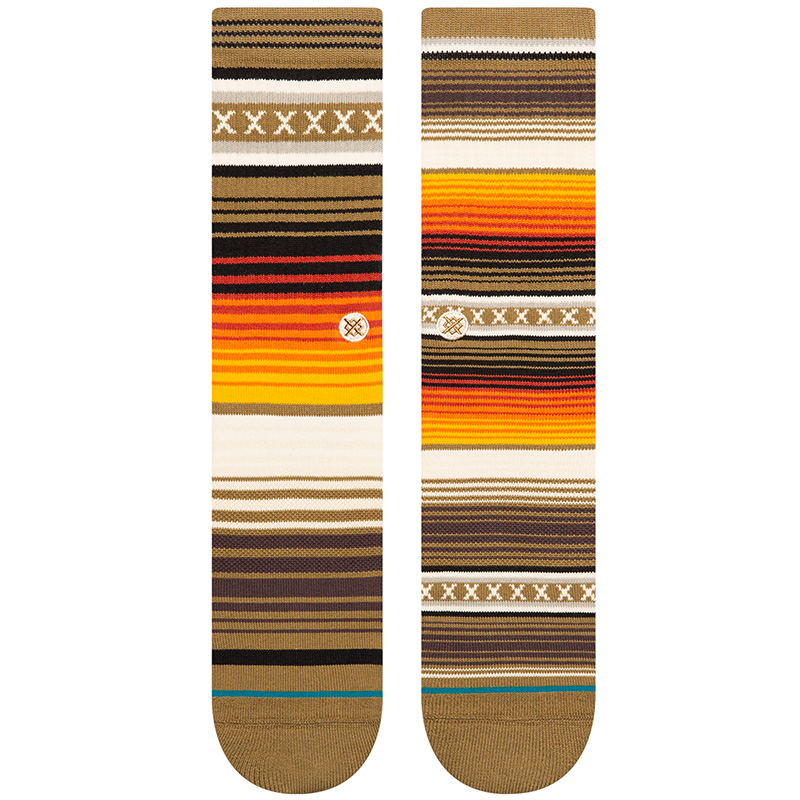 Stance Curren St Crew Socks Dark Green Stance Curren St Crew Socks Dark Green