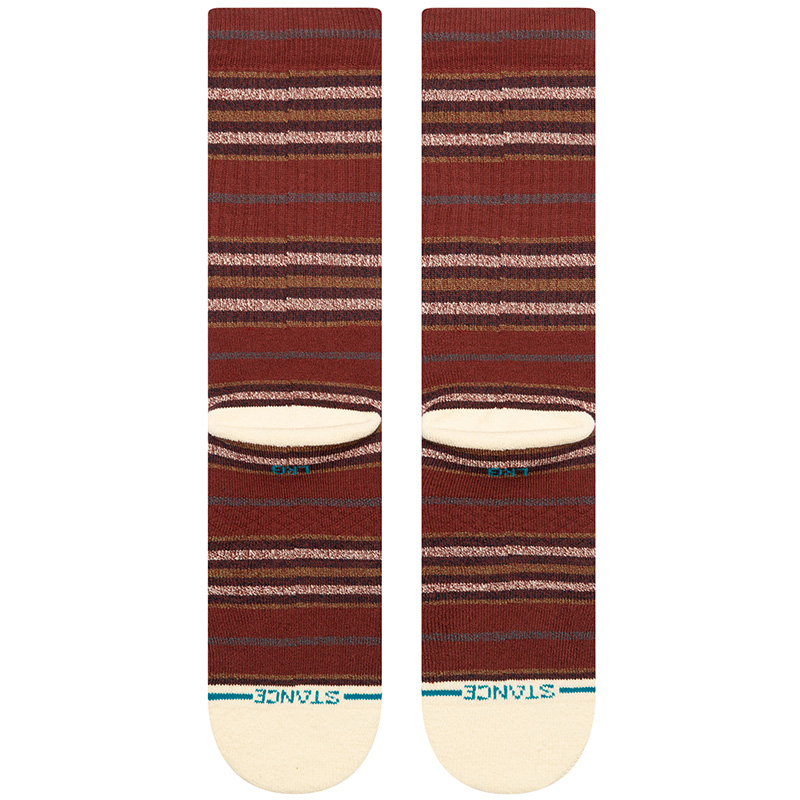 Stance Wilfred Socks Maroon Stance Wilfred Socks Maroon