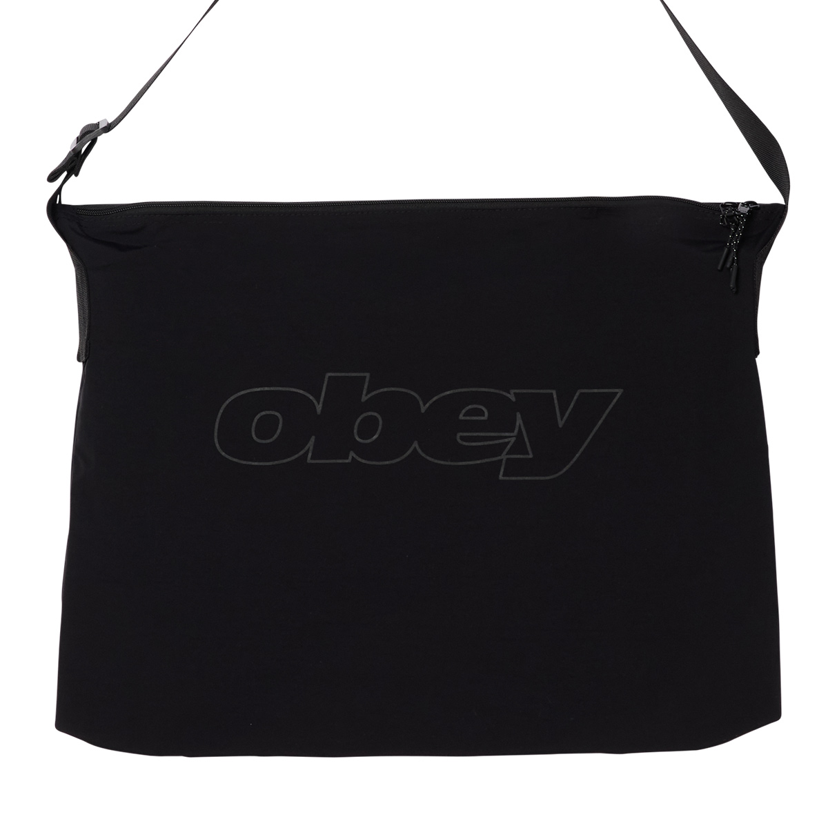 Obey Explorer Messenger Bag Black