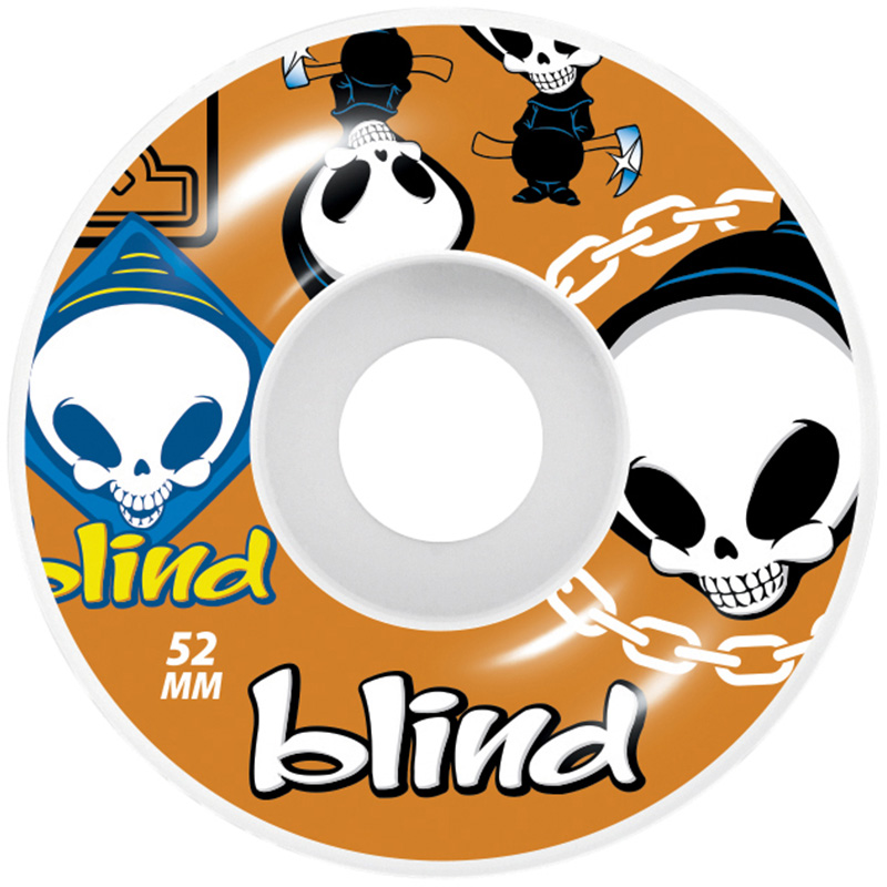 Blind Random Wheels Orange 52mm