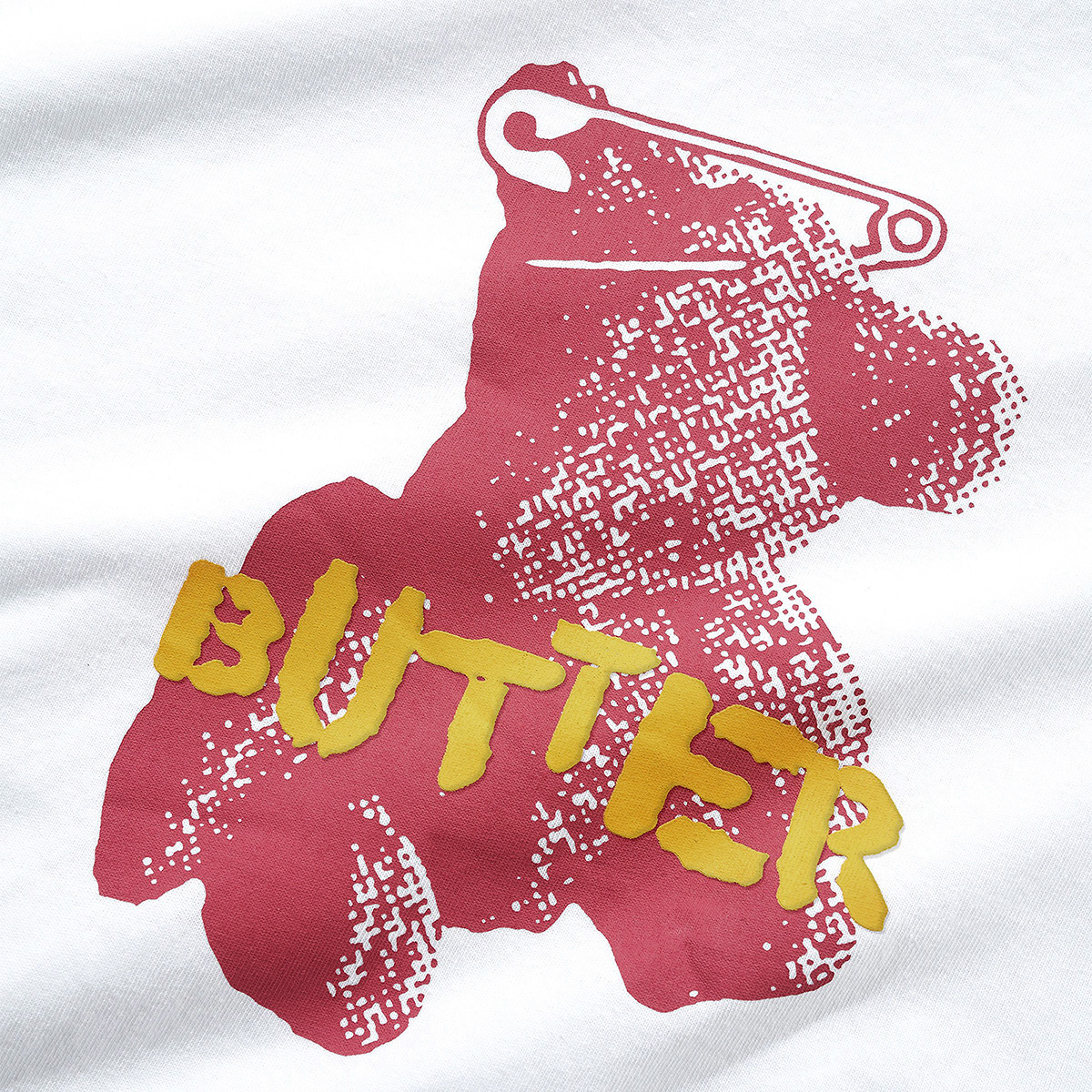 Butter Goods Teddy Bear T-shirt White