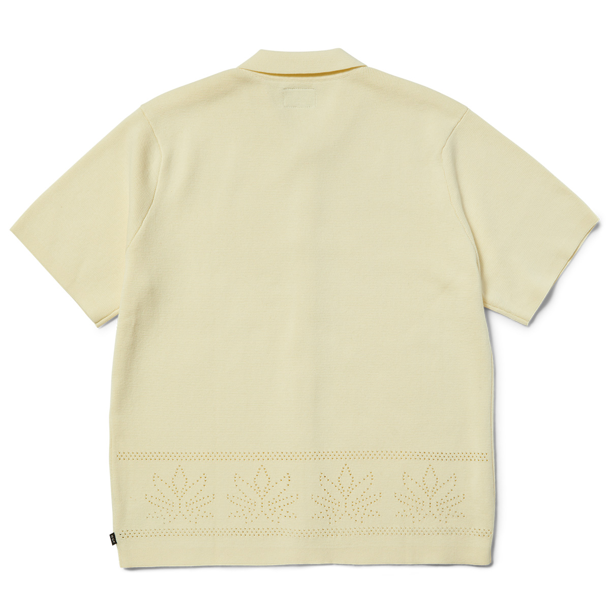 HUF Plantlife Perforated Knit Top Natural