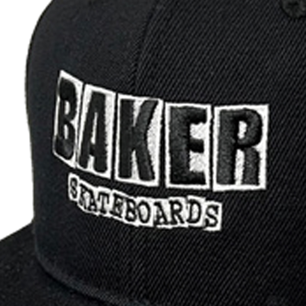 Baker Classic Logo Snapback Cap Black