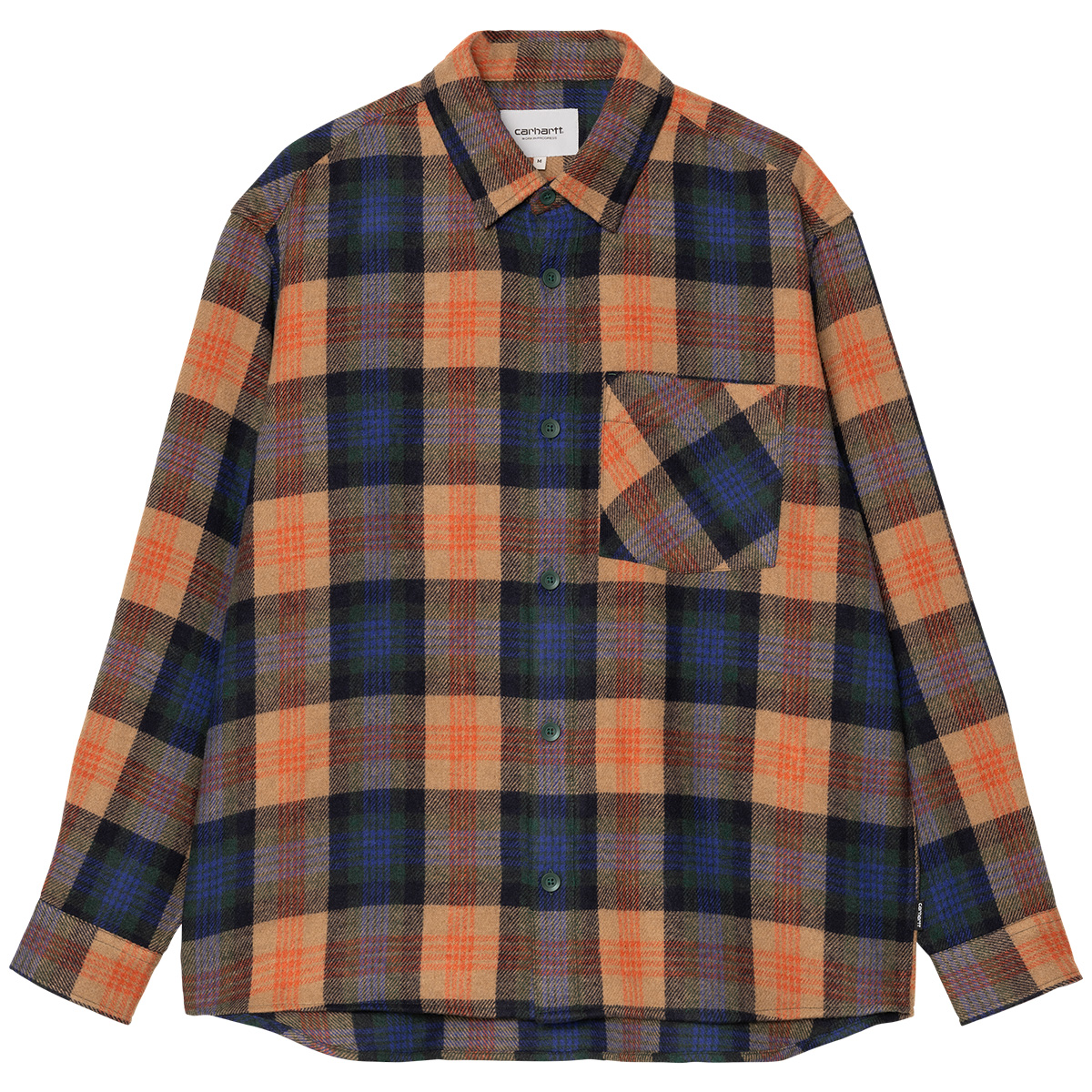 Carhartt WIP Dern Longsleeve Shirt Dern Check Sycamore Tree