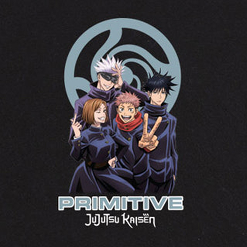Primitive X Jujutsu Kaisen Jujutsu United T-Shirt Black Primitive X Jujutsu Kaisen Jujutsu United T-Shirt Black