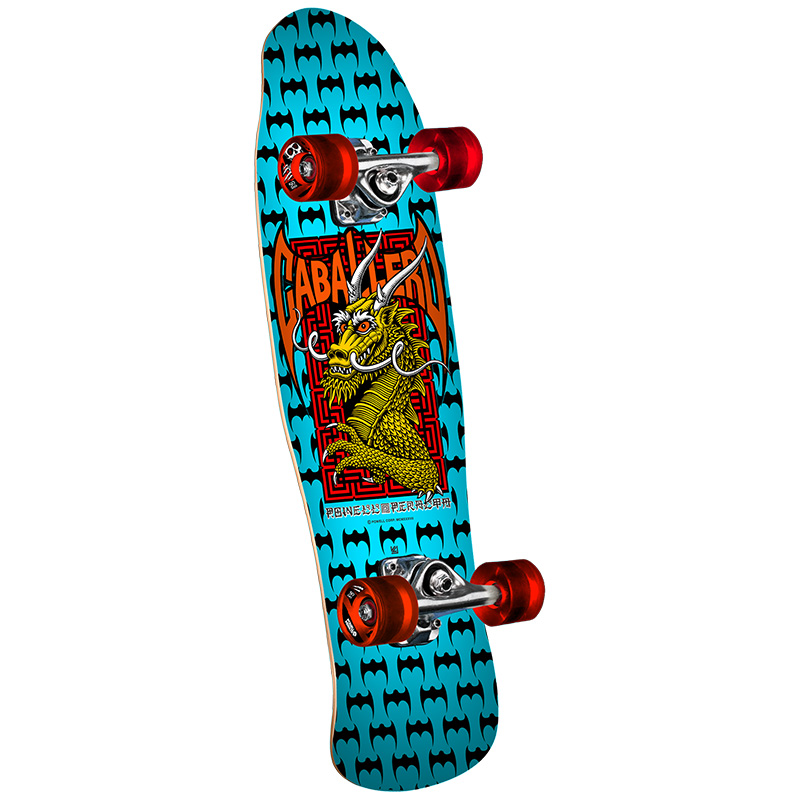 Powell Peralta Mini Cab Street Dragon Complete Cruiser Blue 8.0 Powell Peralta Mini Cab Street Dragon Complete Cruiser Blue 8.0