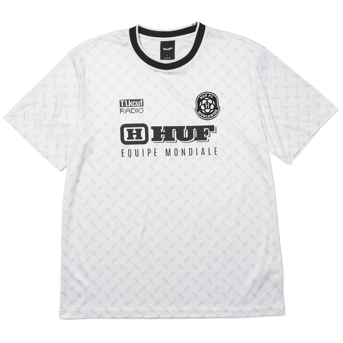 HUF Equipe Mondiale Jersey White