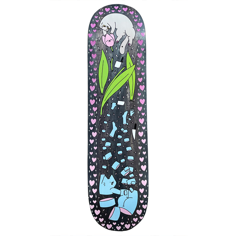 Leon Karssen Sparkle Skateboard Deck 8.375 Leon Karssen Sparkle Skateboard Deck 8.375