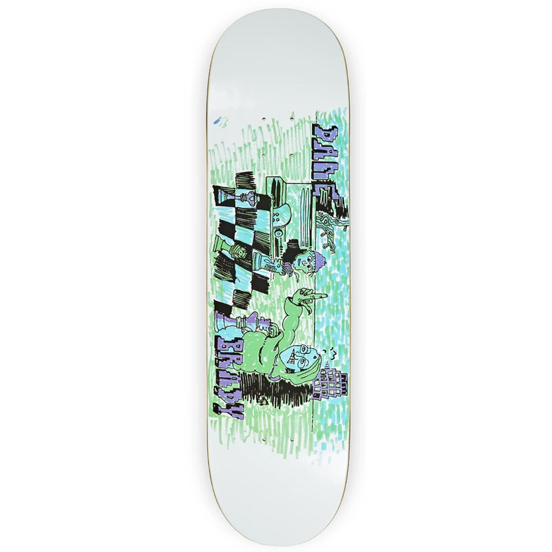 新作☆即決 PALACE SKATEBOARDS パレス Dane Brady プロモデル デッキ SIZE:8.0.gx1000 polar skate hockey fuckin awesome tbpr ftc Polar Dane Brady Checkmate Skateboard Deck White 8.0 | 8.0