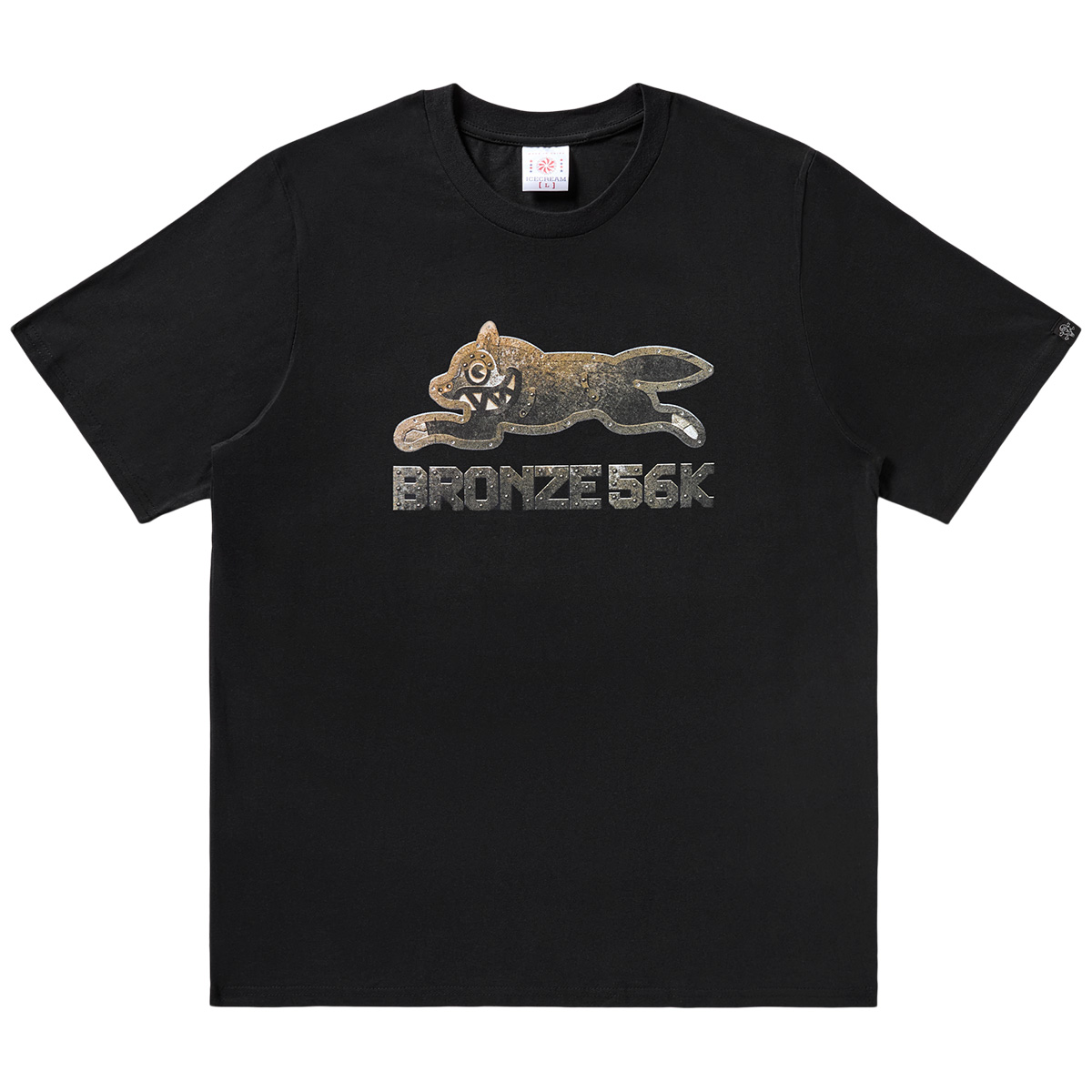Bronze56K x Icecream Wunning Dog T-Shirt Black