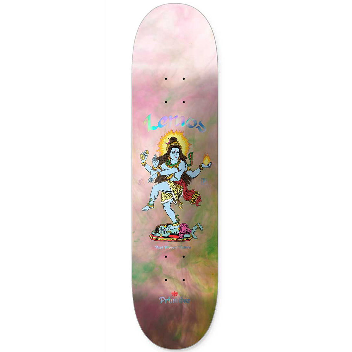 Primitive Lemos Dancer Skateboard Deck Pink 8.25 Primitive Lemos Dancer Skateboard Deck Pink 8.25