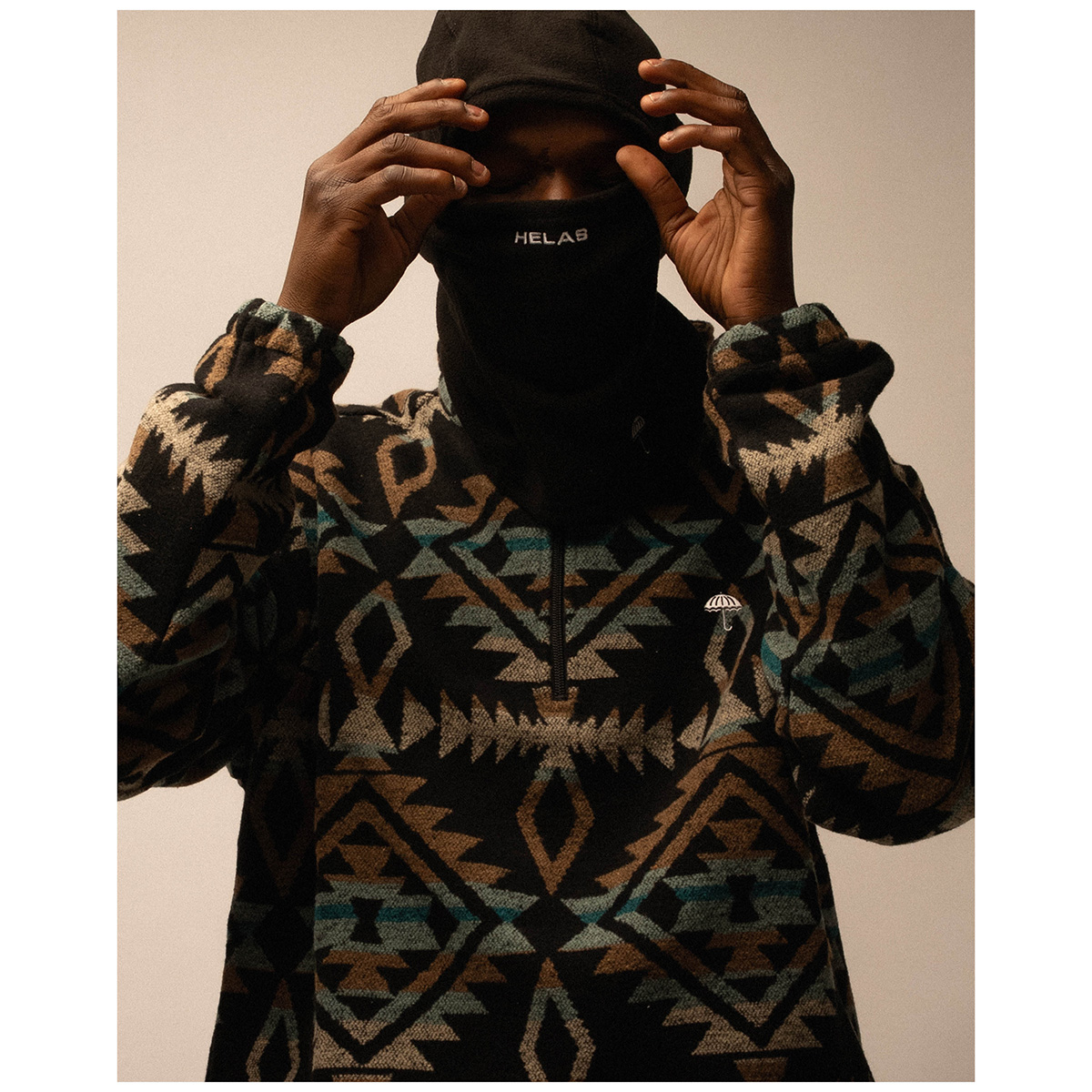 Helas Polaire Balaclava Black