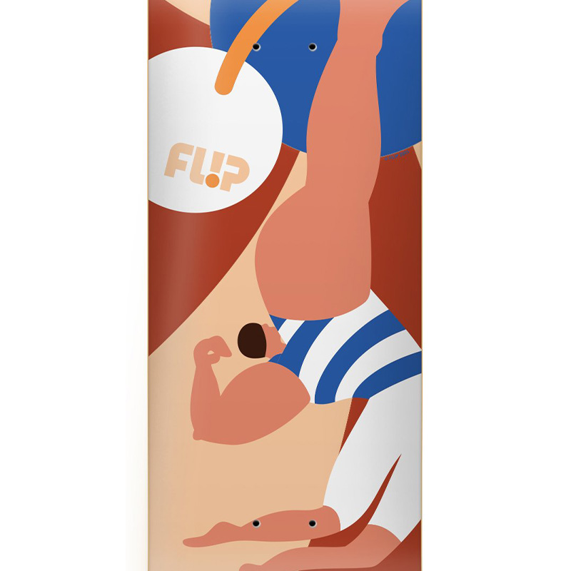 Flip Berger Kaja Skateboard Deck 8.25