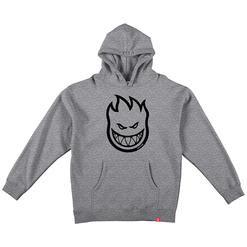 Spitfire Bighead Youth Hoodie Grey Heather/Black