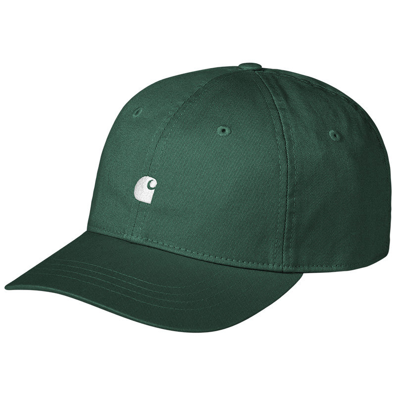 Carhartt WIP Madison Logo Cap Discovery Green/Wax Carhartt WIP Madison Logo Cap Discovery Green/Wax