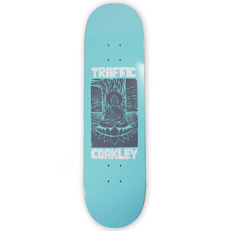 Traffic Coakley Linocut Series Skateboard Deck 8.125