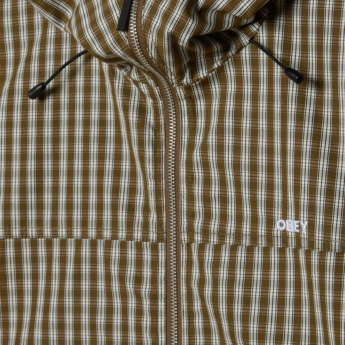 Obey Vista Jacket Plaid