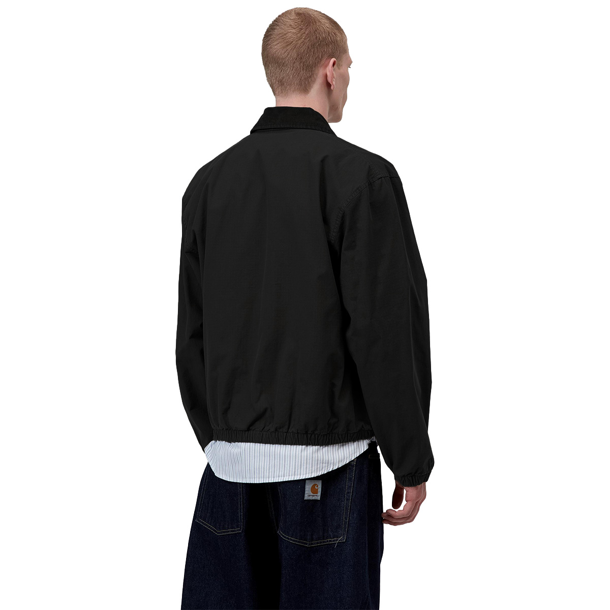 Carhartt WIP Madison Ripstop Jacket Black/Wax Garment Dyed