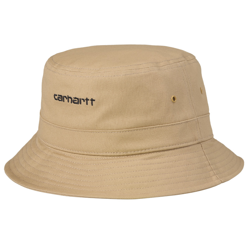 Carhartt WIP Script Bucket Hat Dusty H Brown/Black Carhartt WIP Script Bucket Hat Dusty H Brown/Black