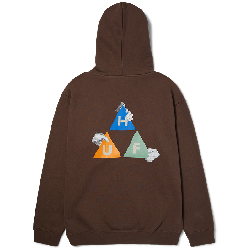 HUF Rituals Hooded Sweater Coffee