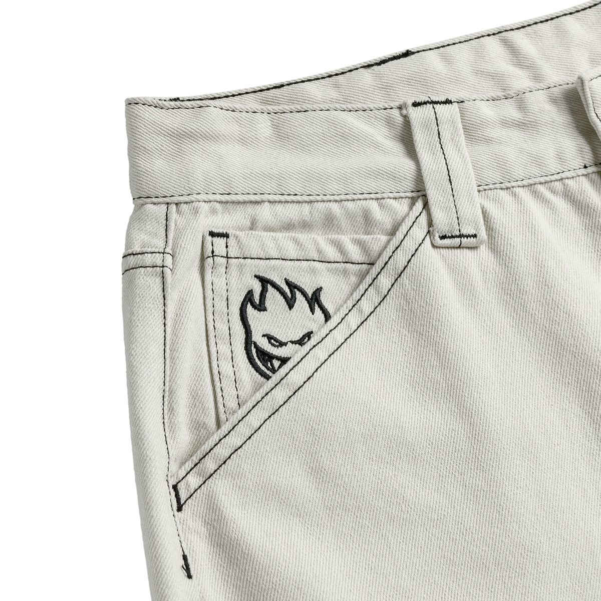 Spitfire Bighead Custom Denim Pants Natural/Black Spitfire Bighead Custom Denim Pants Natural/Black