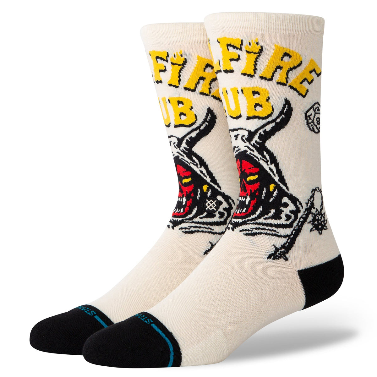 Stance Hellfire Socks Vintage White Stance Hellfire Socks Vintage White