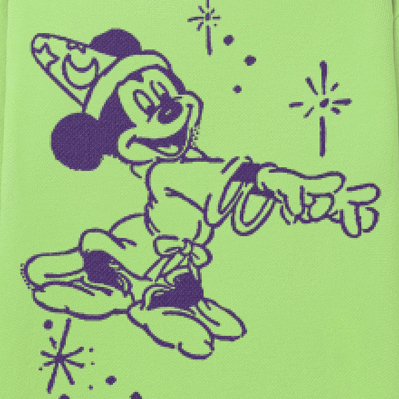 Butter x Disney Cinema Knit Sweater Washed Lime Butter x Disney Cinema Knit Sweater Washed Lime