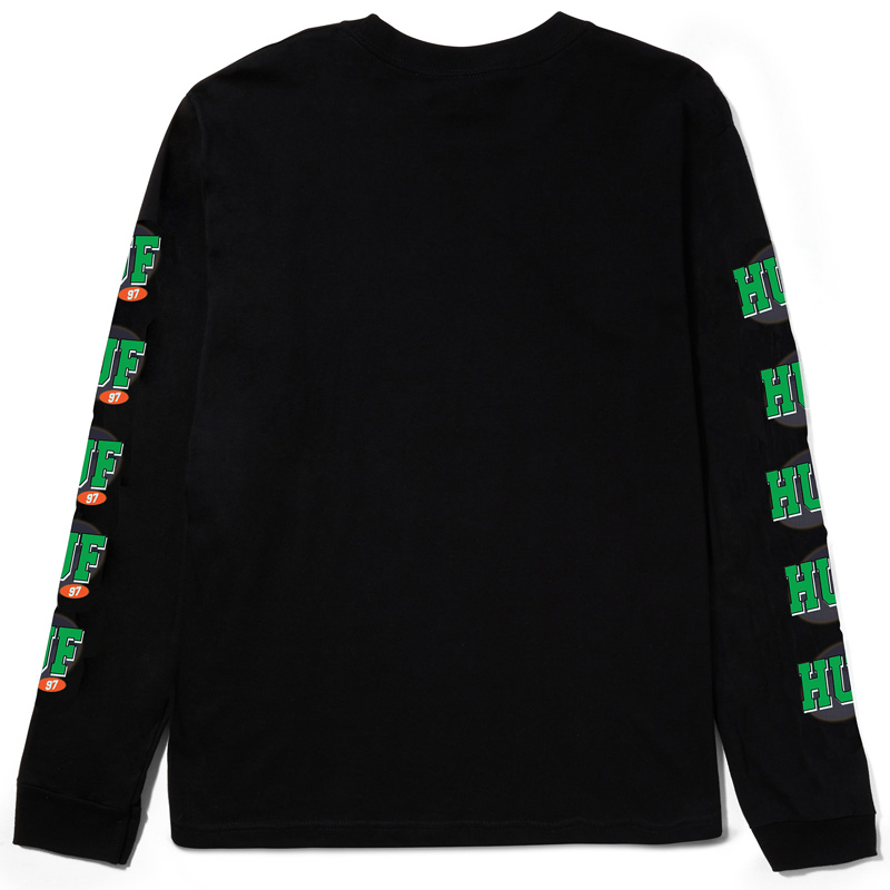 HUF 97 Longsleeve T-Shirt Black HUF 97 Longsleeve T-Shirt Black