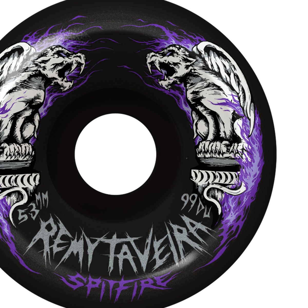 Spitfire Formula Four Remy Taveira Conical Full Wheels Black 99D 56mm