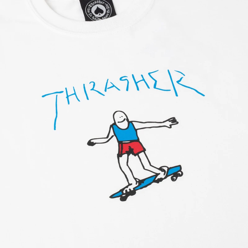 Thrasher Gonz Logo T-Shirt White