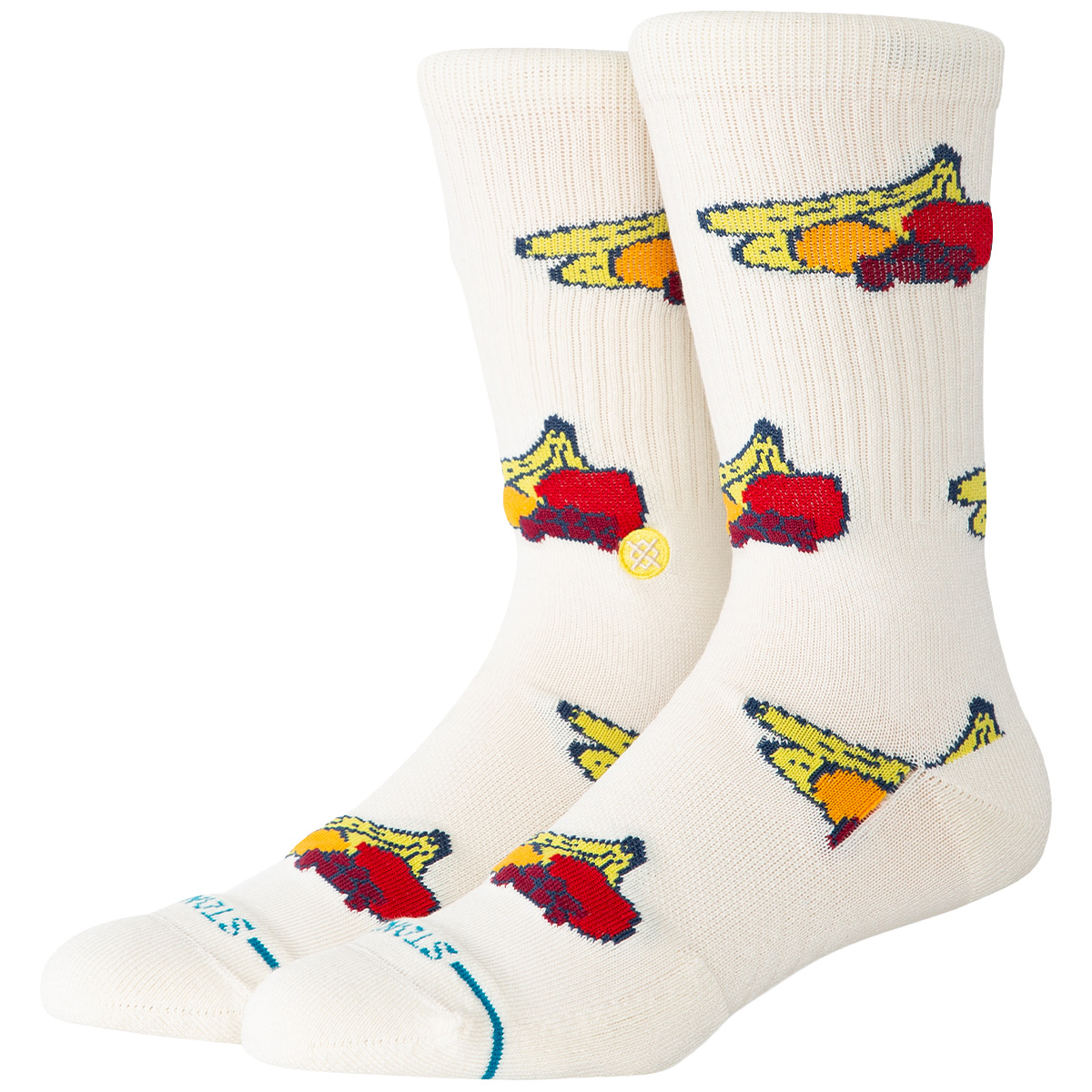 Stance Fruits Crew Socks Canvas