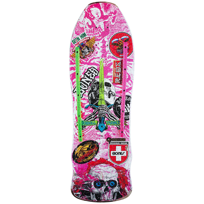 Powell Peralta Geegah Skull & Sword Hot Pink Puzzle Powell Peralta Geegah Skull & Sword Hot Pink Puzzle