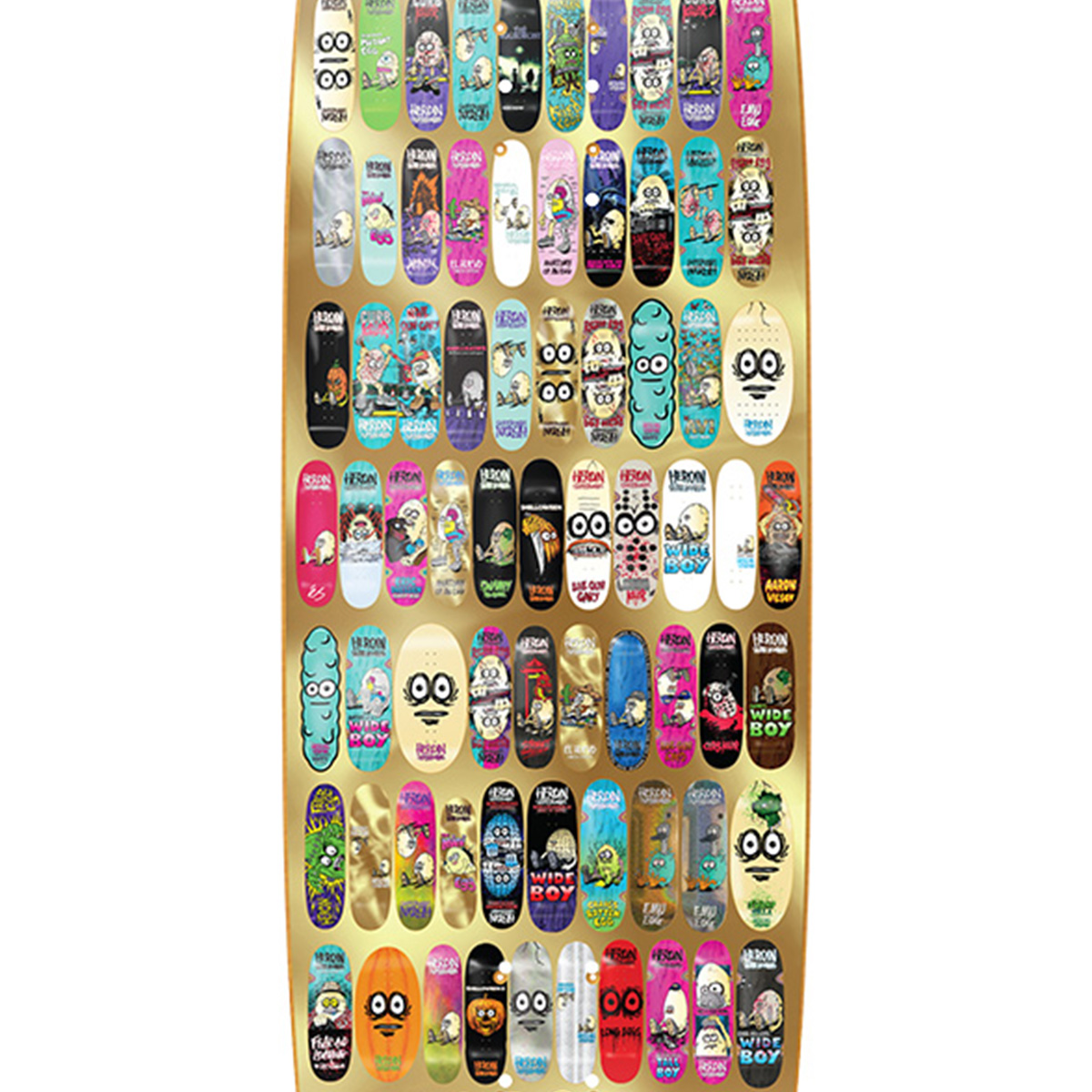 Heroin 100Th Egg Skateboard Deck  9.125