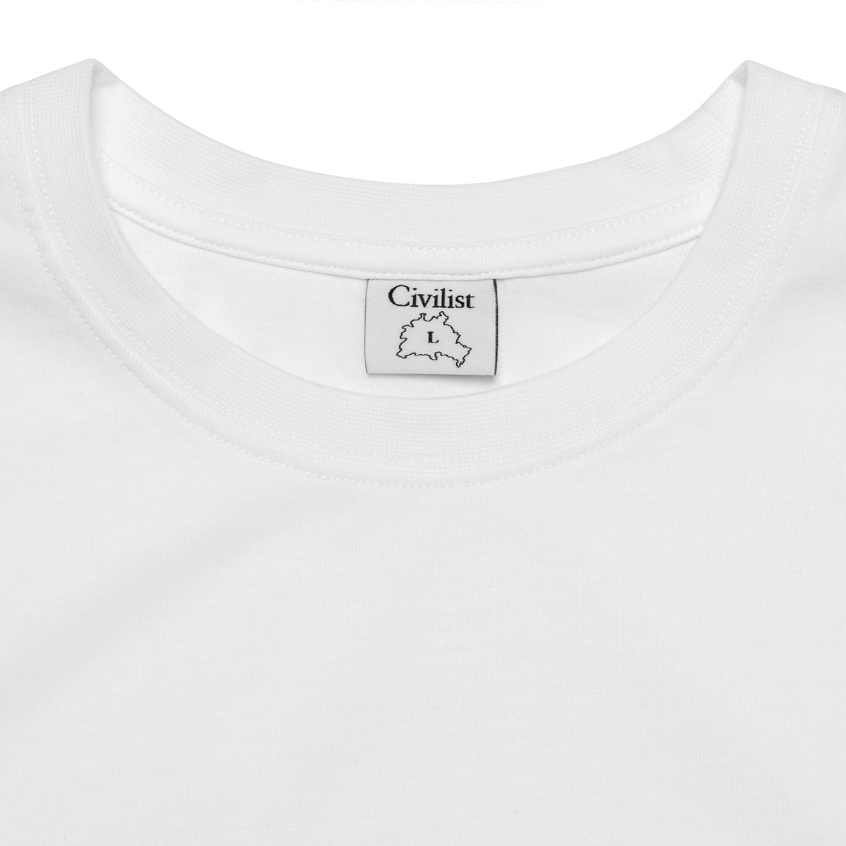 Civilist Train T-Shirt White Civilist Train T-Shirt White