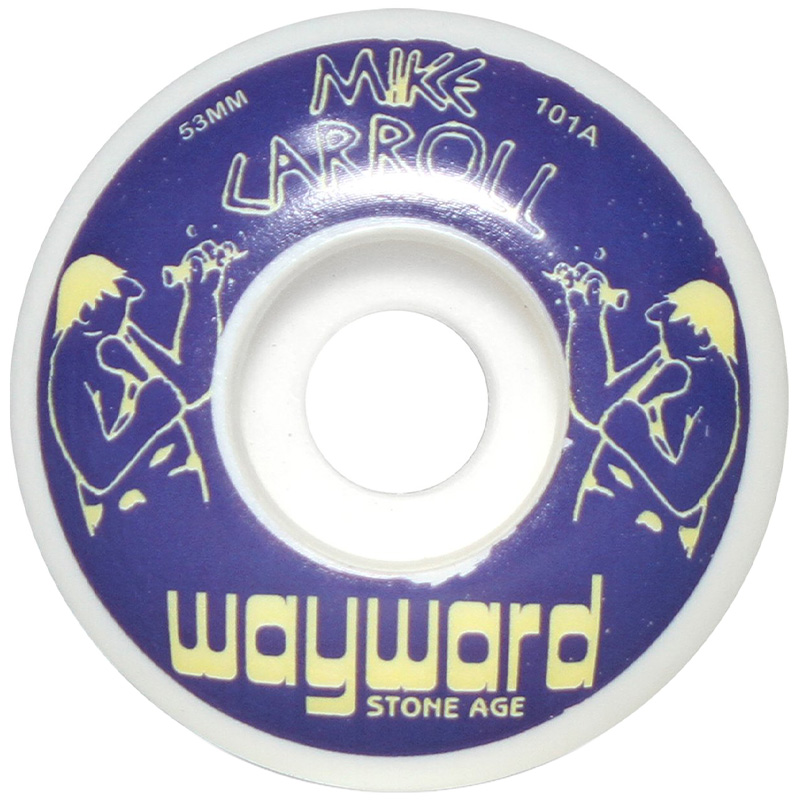 Wayward Mike Carroll New Harder Funnel Cut Wheels 101A 53MM