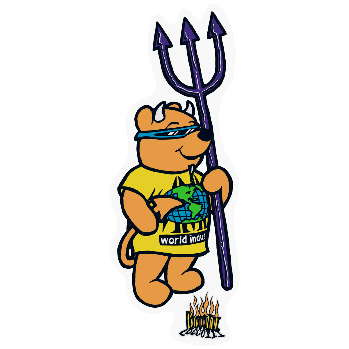 World Industries Rocco III Sticker