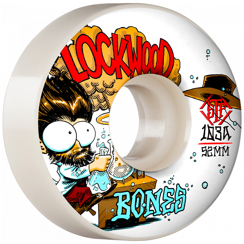 Bones STF Lockwood Experi-Mental Slims Wheels V3 103A 52mm Bones STF Lockwood Experi-Mental Slims Wheels V3 103A 52mm