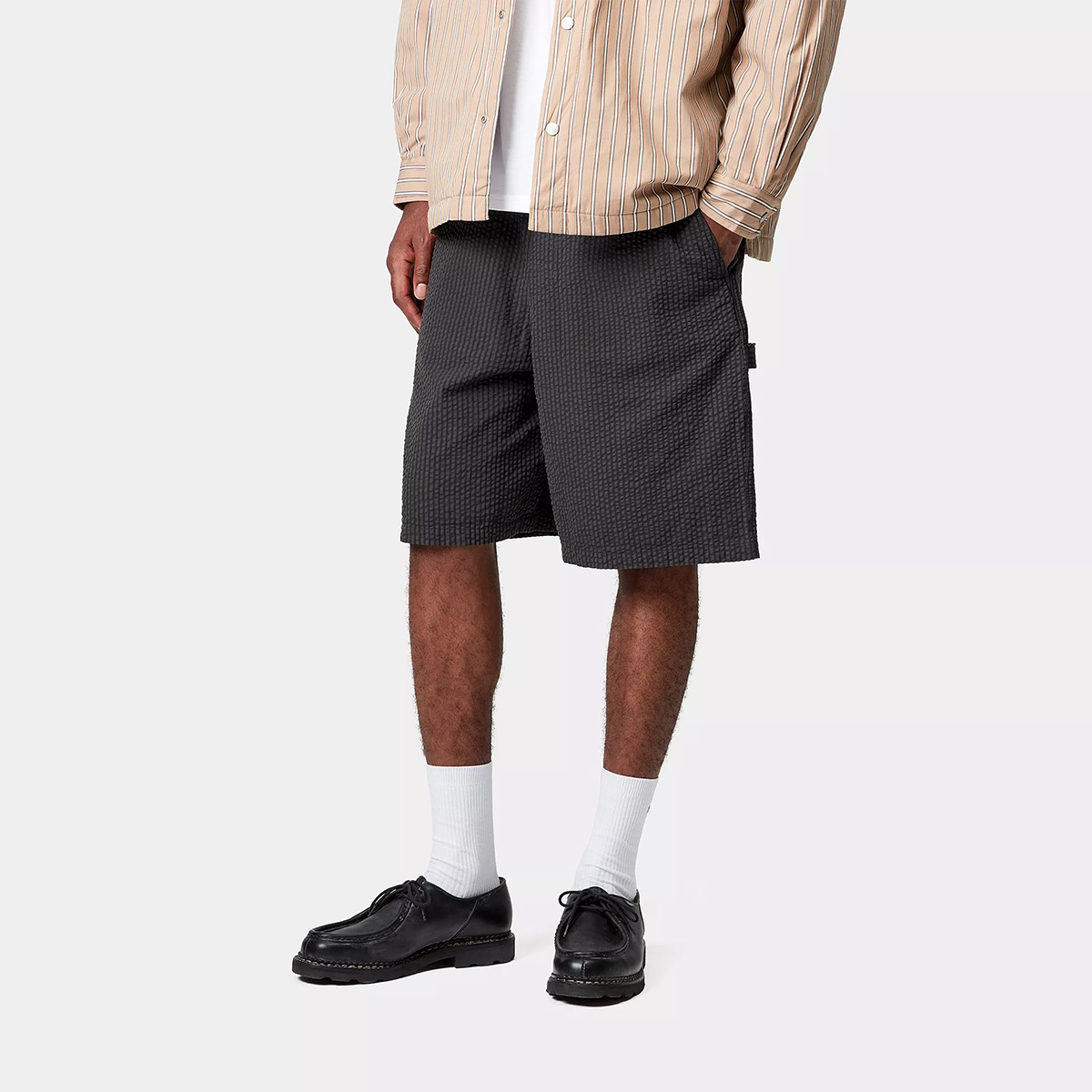 Carhartt WIP Toland Short Toland Stripe Black