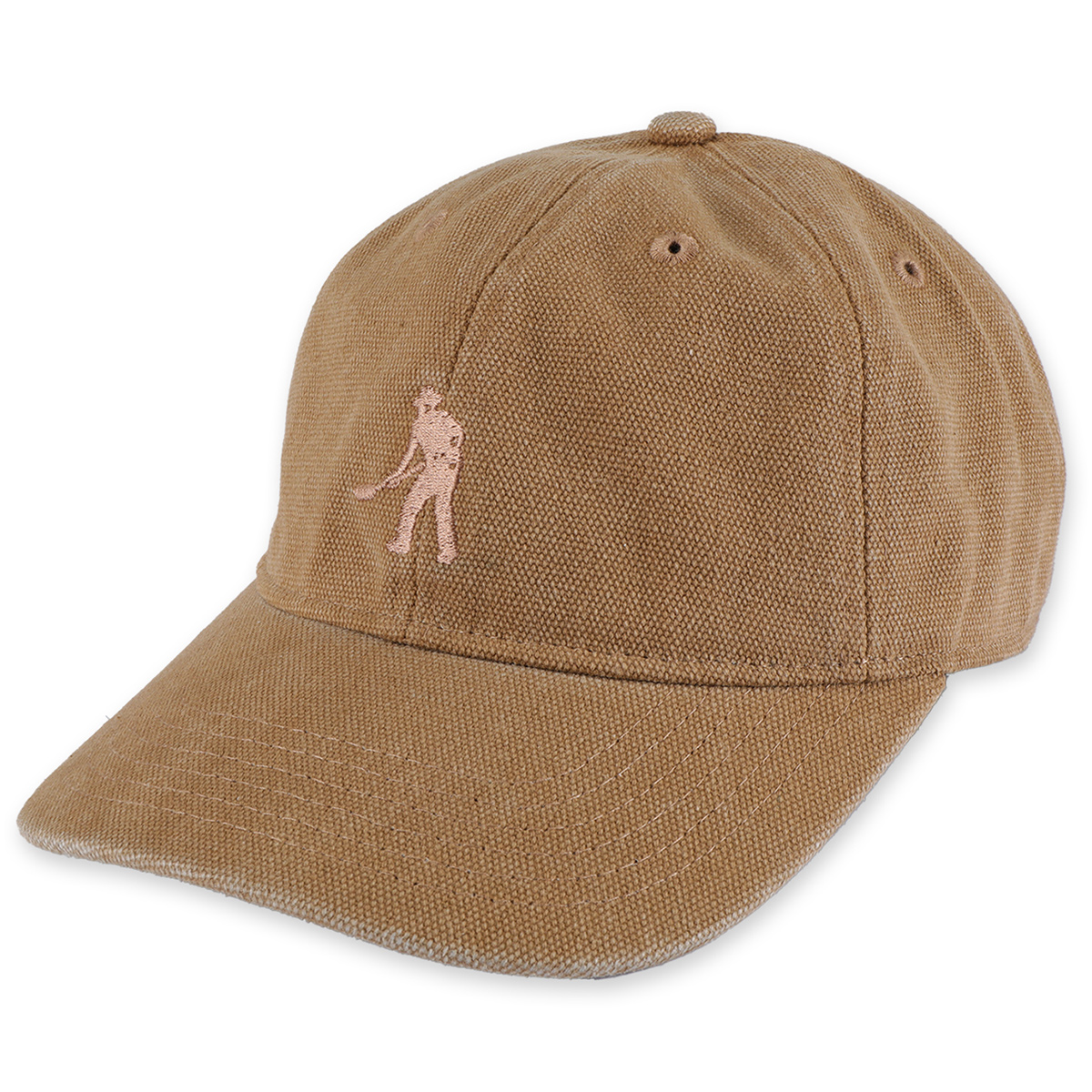 Pass Port Solid Canvas Leagues Cap Camel 