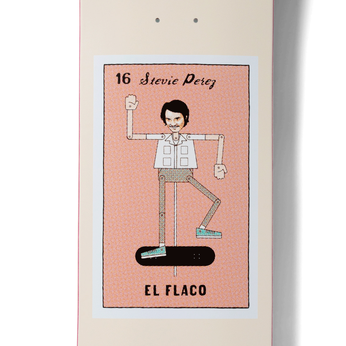 Chocolate Perez Loteria Skateboard Deck 8.375 Chocolate Perez Loteria Skateboard Deck 8.375