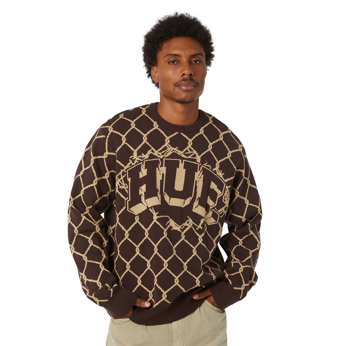 HUF Breakthrough Sweater Bison