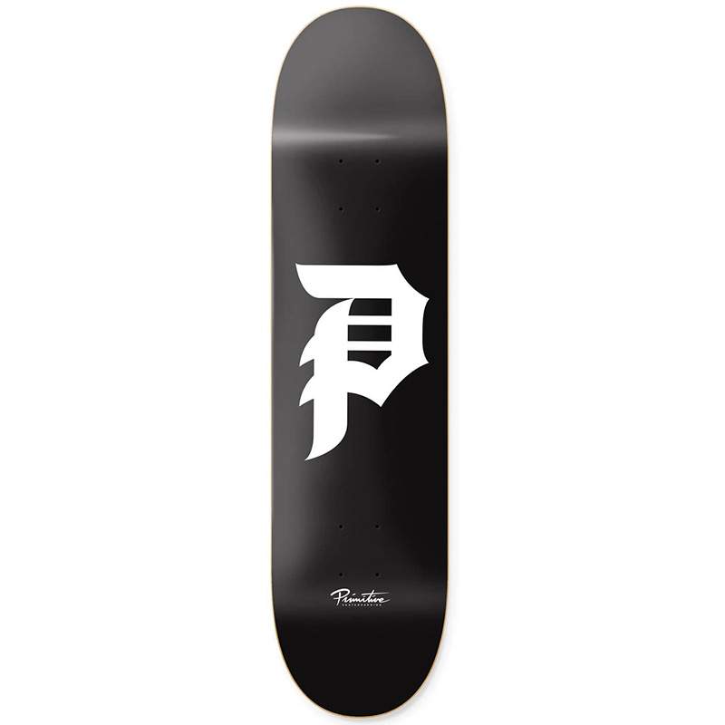 Primitive Dirty P Core Skateboard Deck Black/White 8.5 Primitive Dirty P Core Skateboard Deck Black/White 8.5