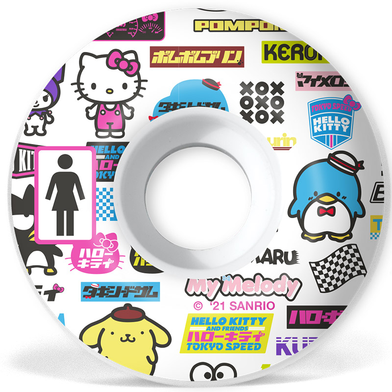 Girl Tokyo Speed Wheels 52mm
