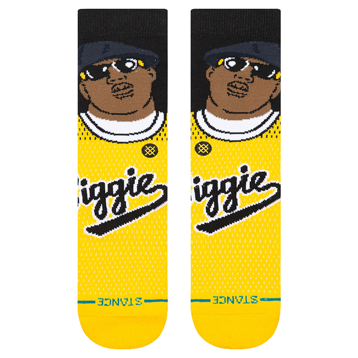 Stance Juicy Crew Socks Yellow Stance Juicy Crew Socks Yellow