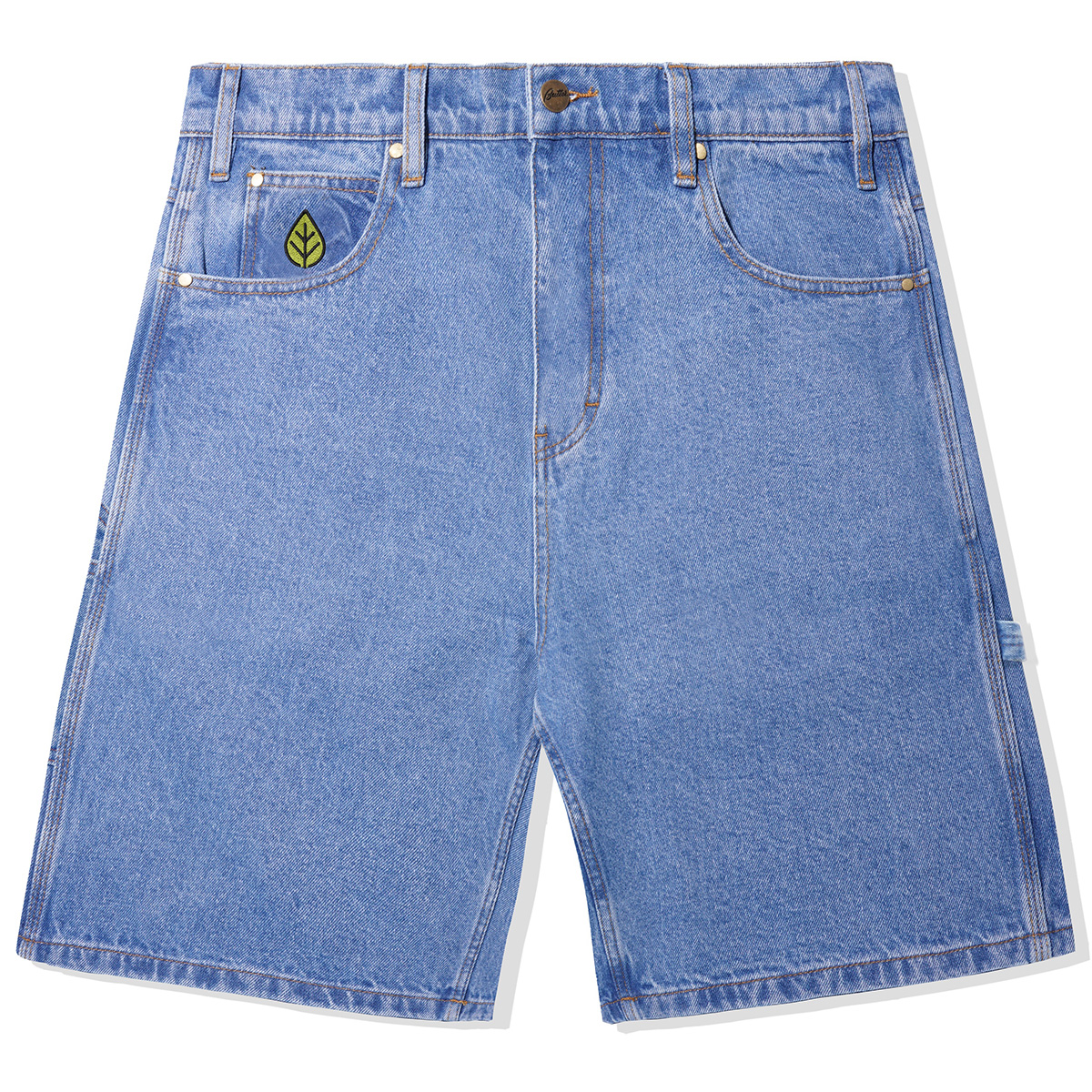 Butter Goods Weathergear Heavy Weight Denim Shorts Washed Indigo Butter Goods Weathergear Heavy Weight Denim Shorts Washed Indigo