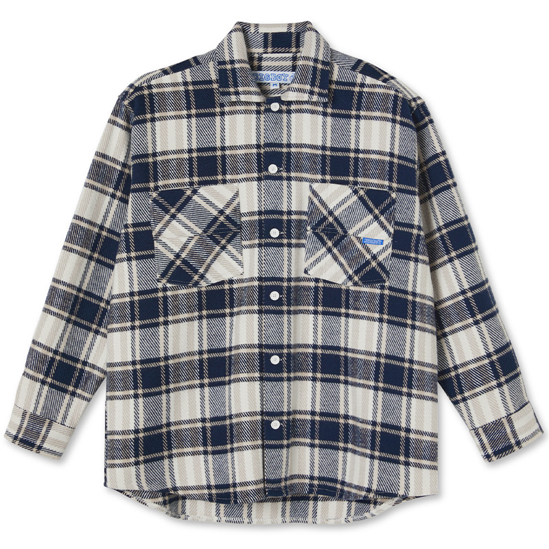Polar Big Boy Flannel Shirt Navy Polar Big Boy Flannel Shirt Navy