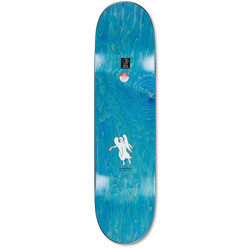Polar Nick Boserio Family Skateboard Deck Cream 8.375