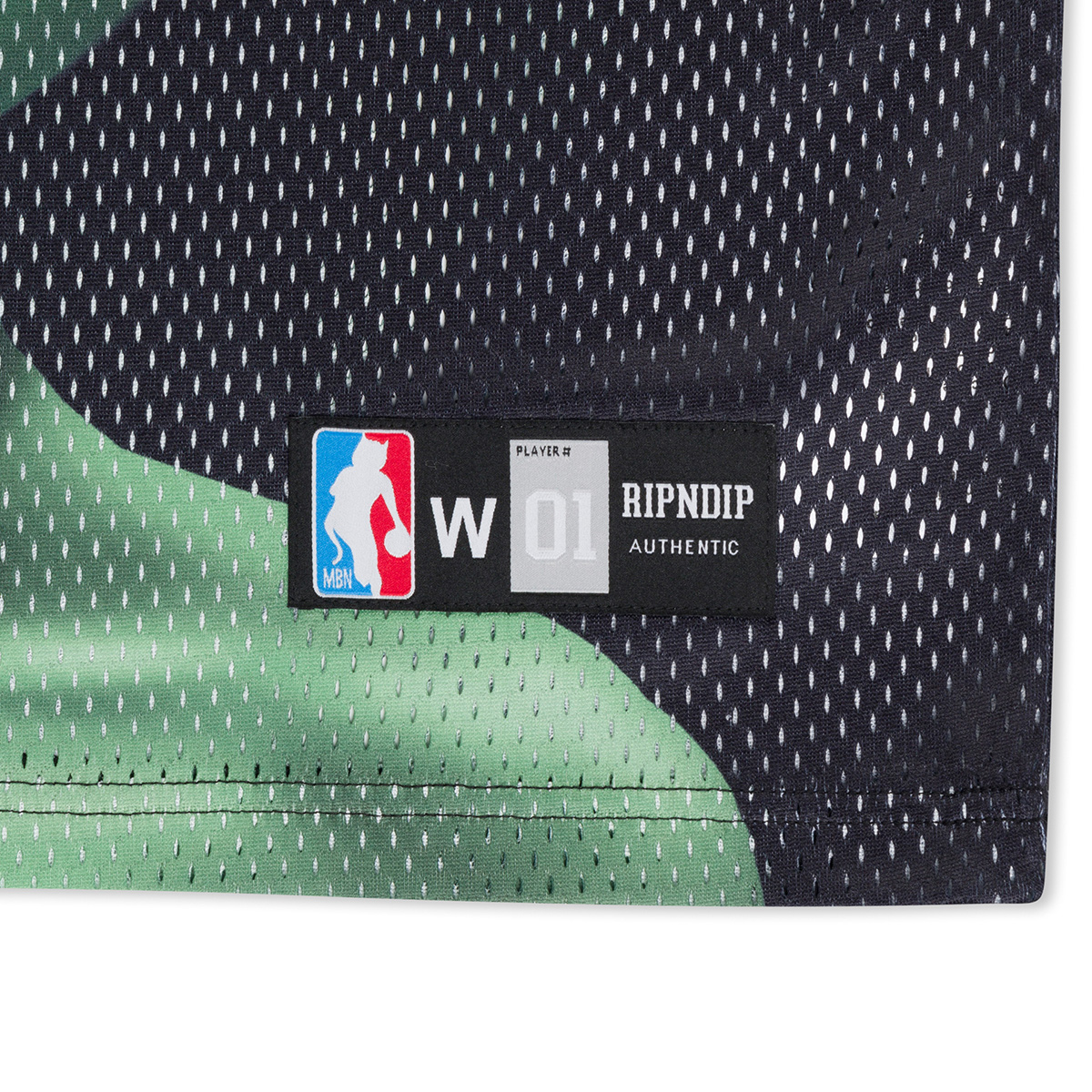 RipnDip We Come In Peace Basketball Jersey Black RipnDip We Come In Peace Basketball Jersey Black