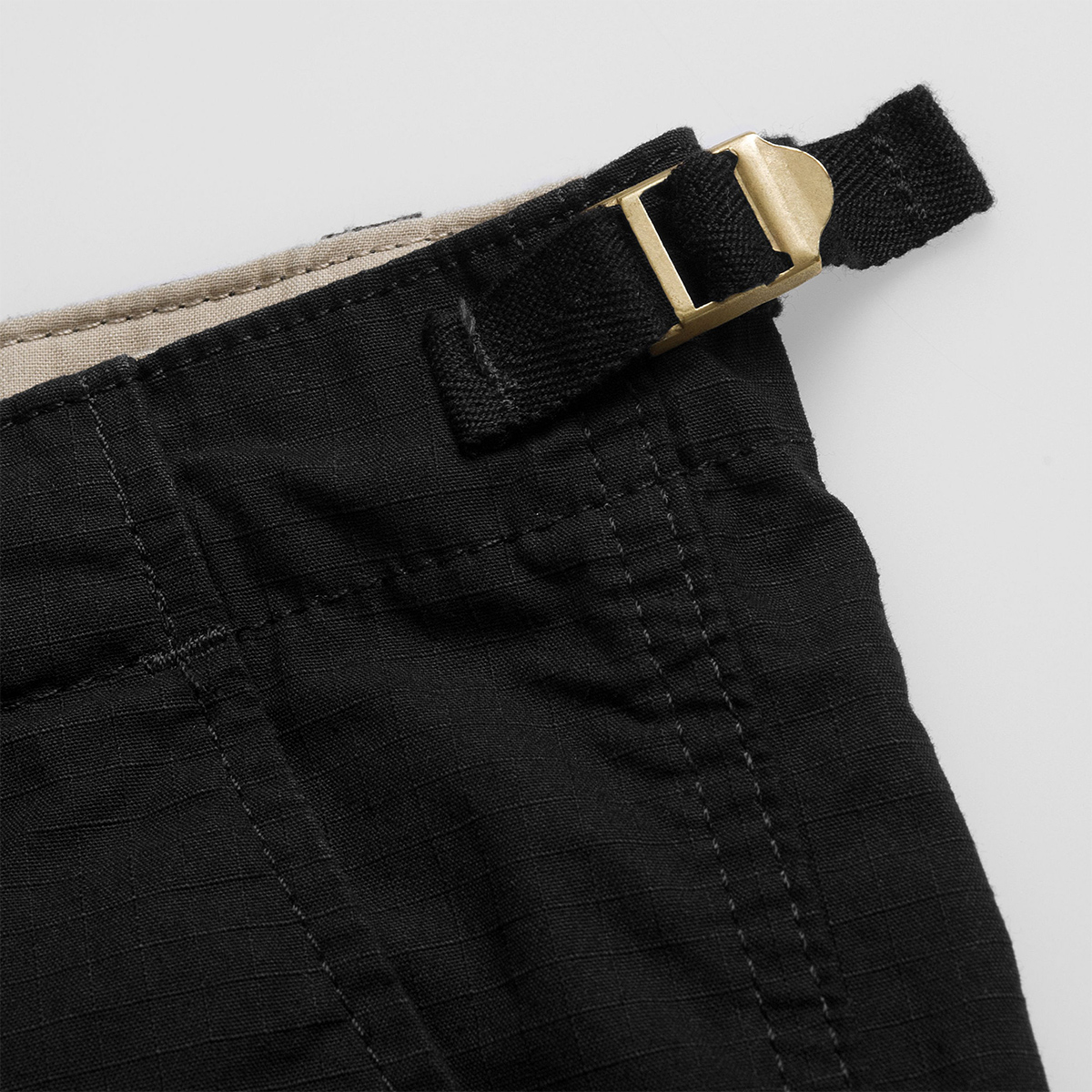 Carhartt WIP Aviation Short Black Rinsed
